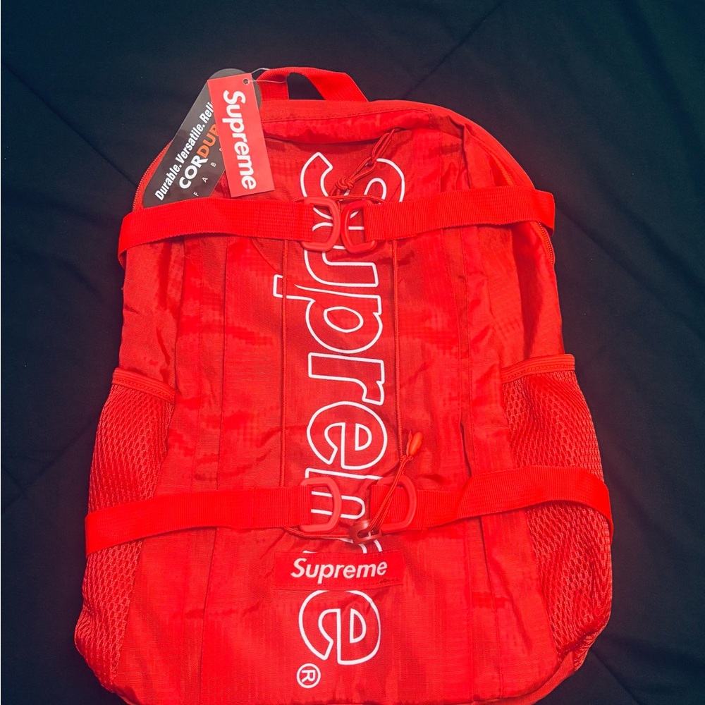 Red Supreme Backpack